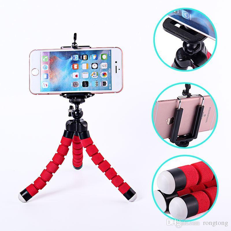 Flexible Sponge Octopus Mini Tripod