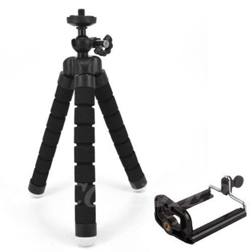 Flexible Sponge Octopus Mini Tripod
